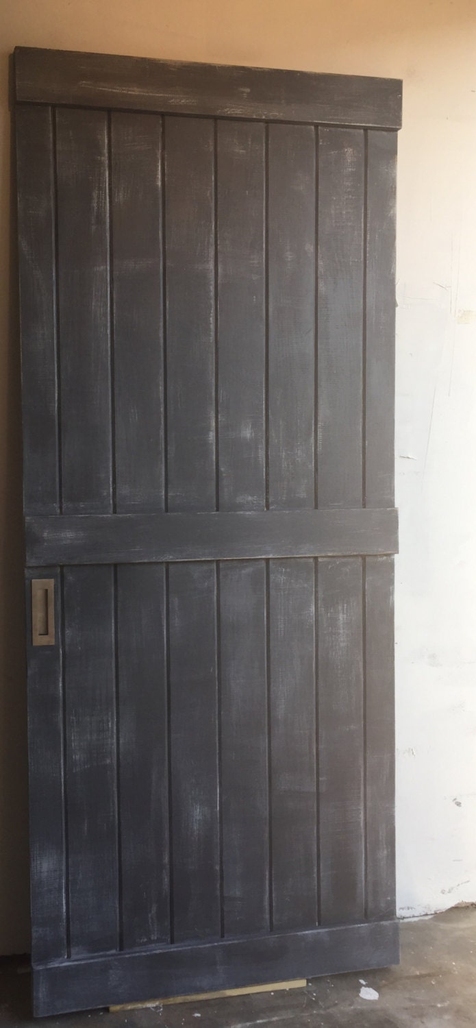 Custom Farmhouse Plank Barn Door