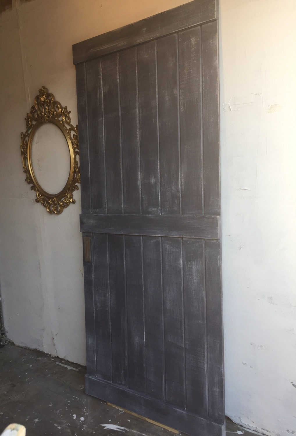 Custom Farmhouse Plank Barn Door