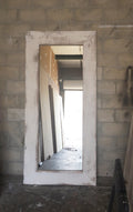 Shabby Chic Mirrored Sliding Barn Door