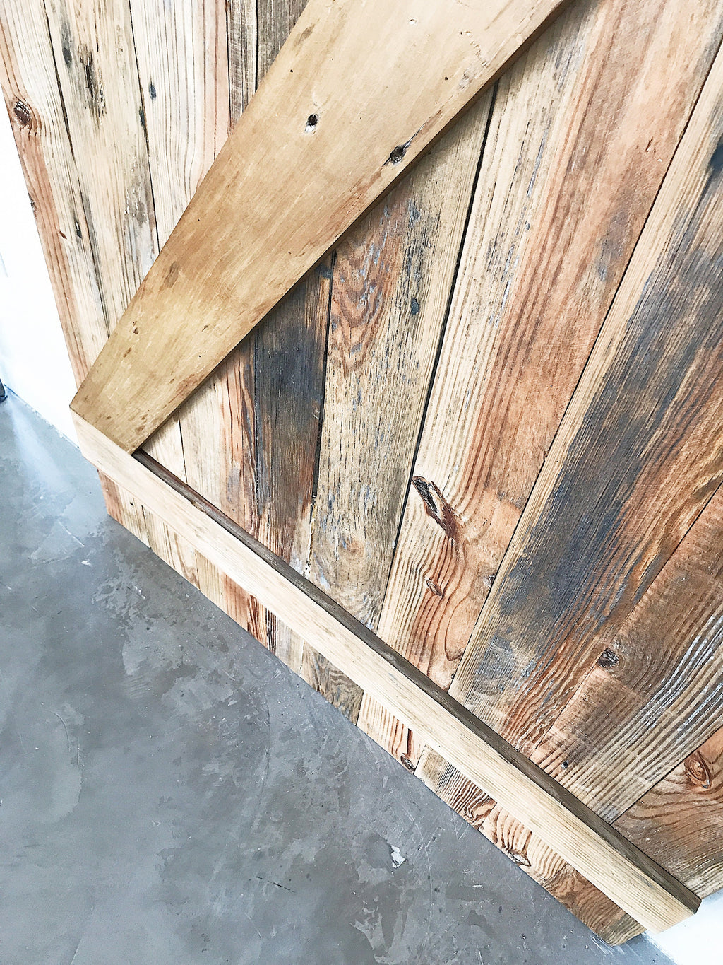 Custom Reclaimed Wood Sliding Barn Door