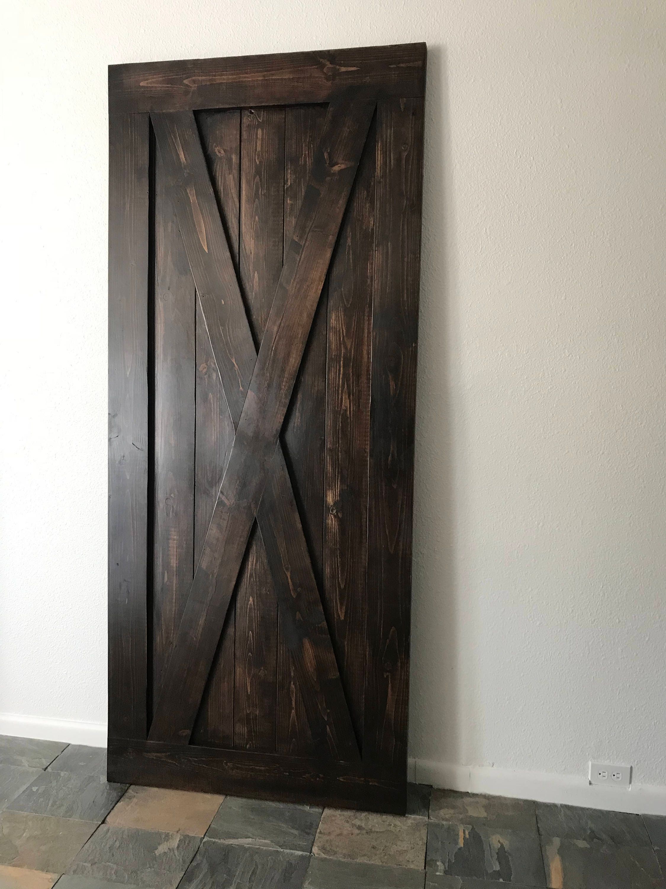 Custom Built Full X Sliding Barn Door