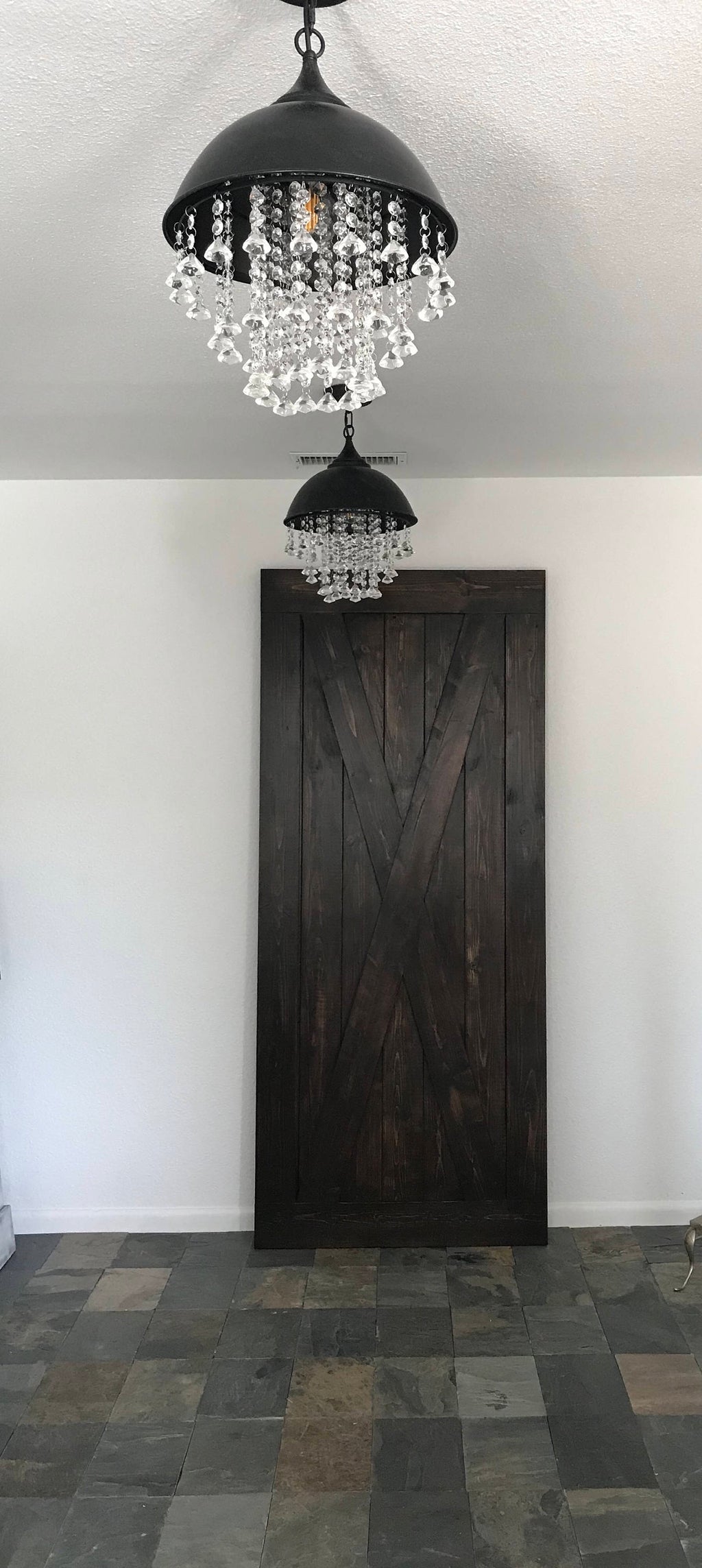 Custom Built Full X Sliding Barn Door