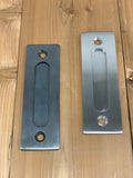 Flush Stainless Steel Barn Door Handle Pull