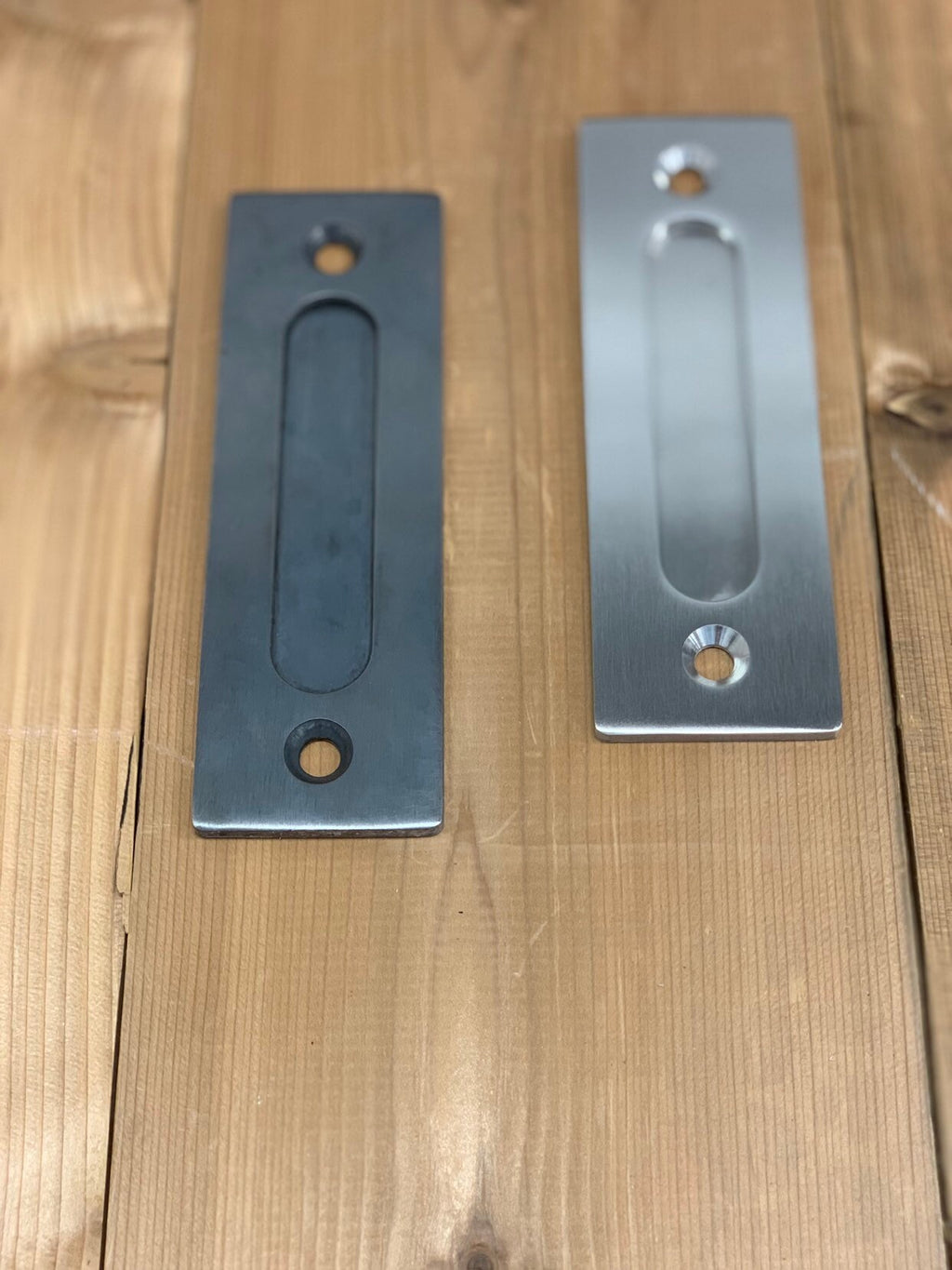 Flush Stainless Steel Barn Door Handle Pull