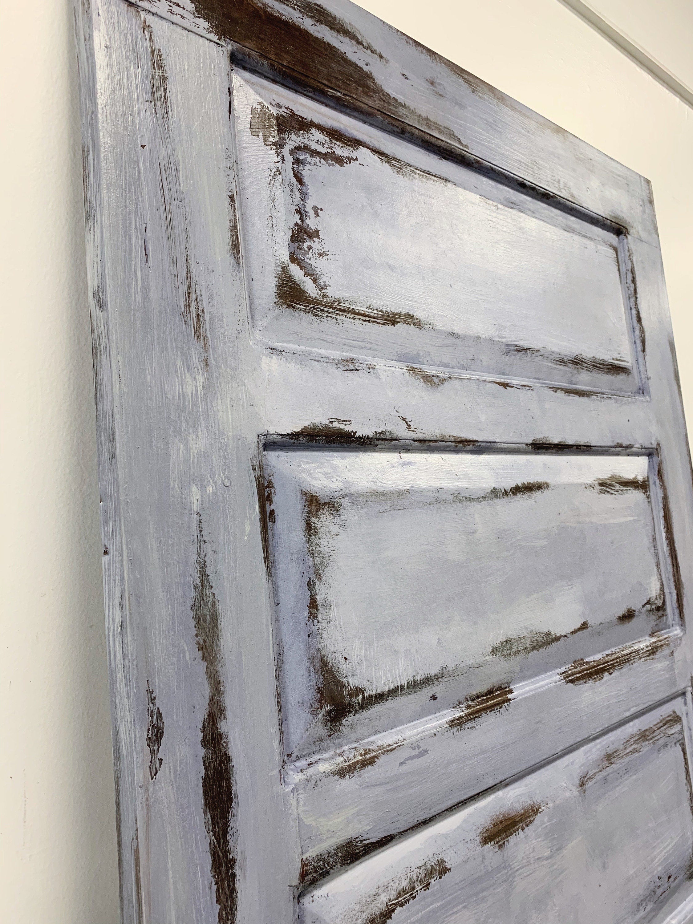 Custom Shabby Chic 5 Panel Barn Door, Vintage Replica