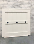 Custom Barn Door Baby Gate with Clavo Nail Design