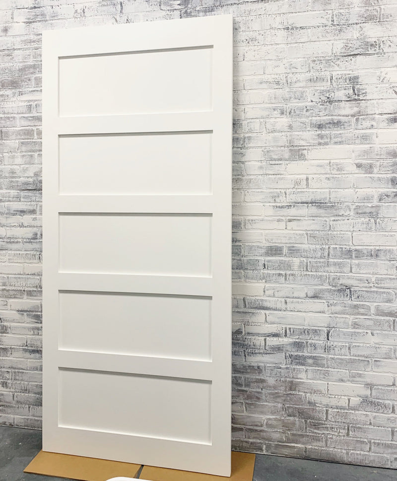 Custom Five Panel Sliding Barn Door