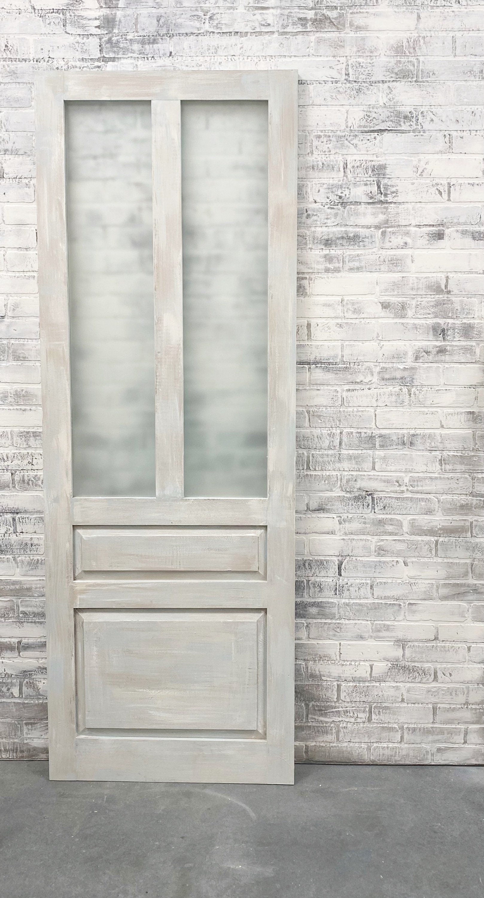 Custom Glass Hinged Door, Raised Panel Door