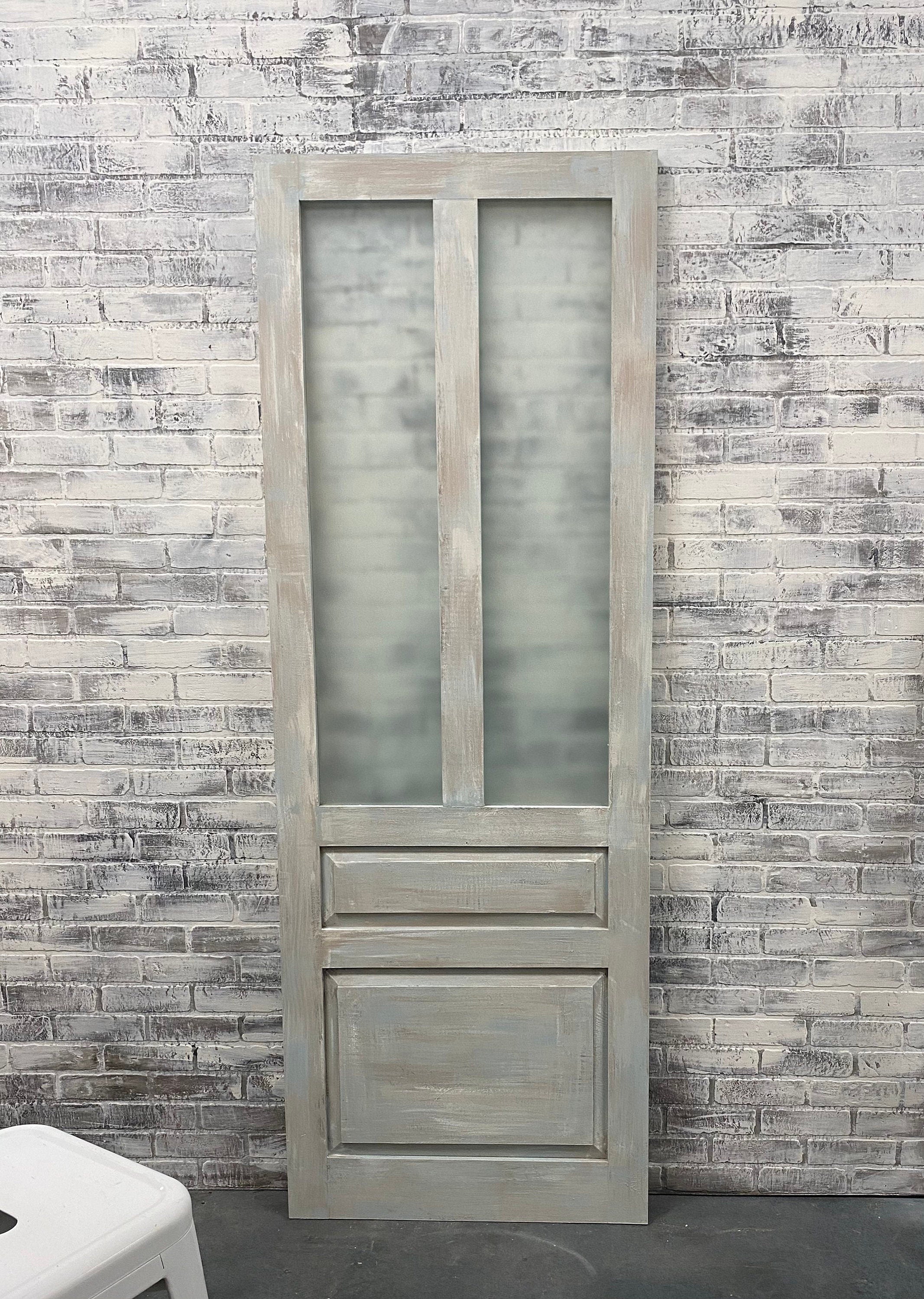 Custom Glass Hinged Door, Raised Panel Door