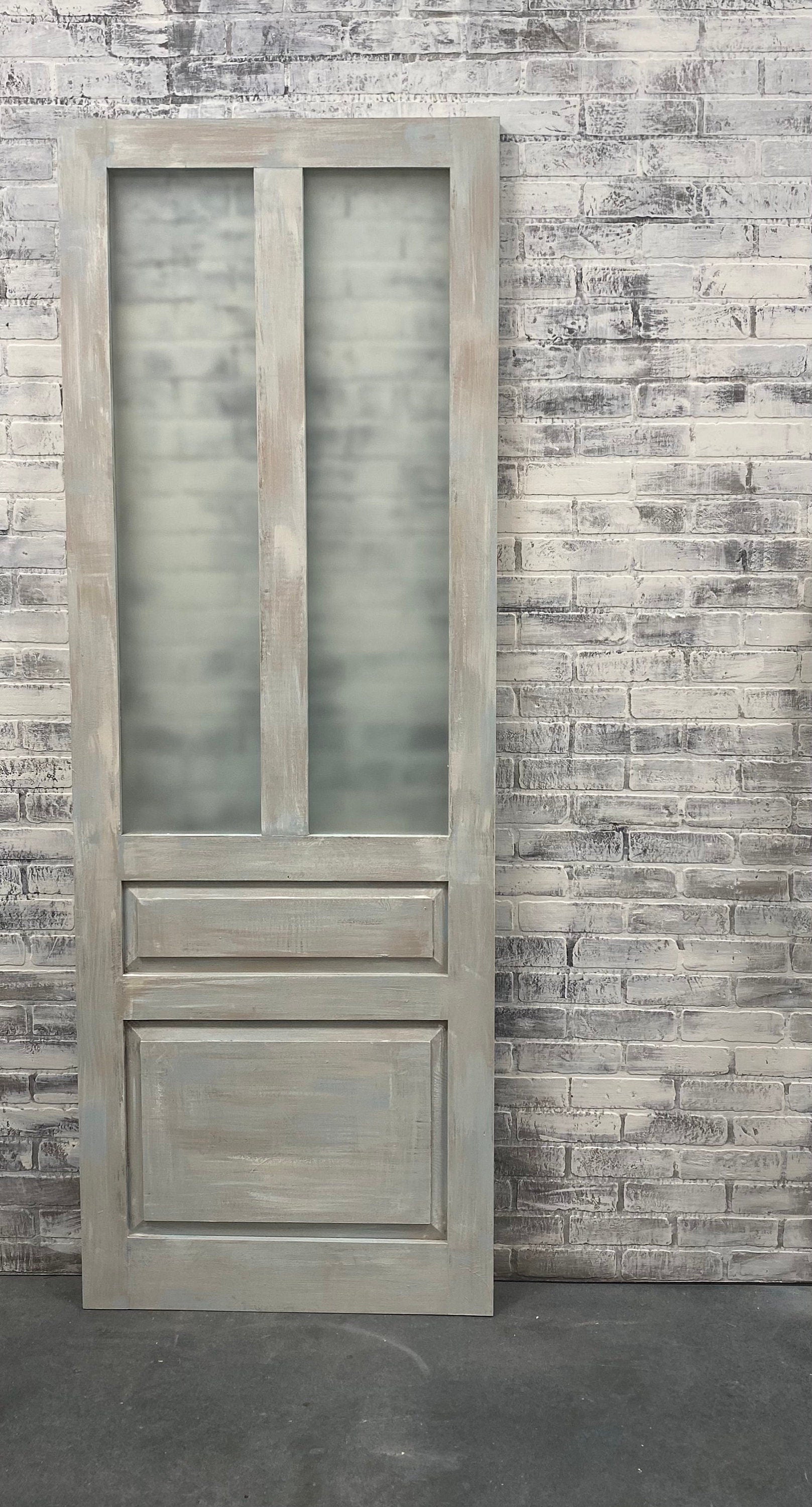 Custom Glass Hinged Door, Raised Panel Door
