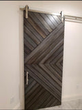 Custom Chevron Barn Door, Modern Arrow Design
