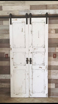 Custom Vintage Style Barn Door, Hand Painted Replica