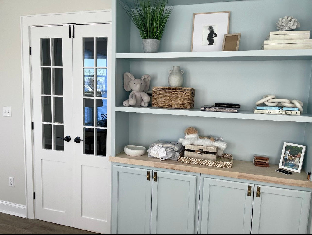 Custom Glass French Door, Solid Wood Eight Lite Door