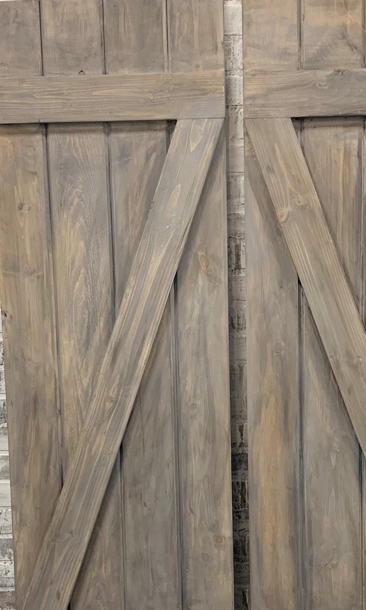 Custom Barn Door Shutters, Window Treatments