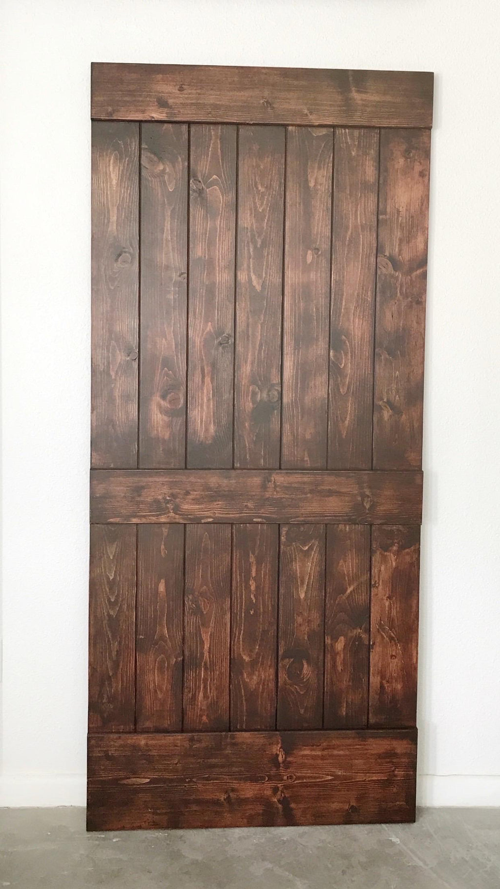 Gray Barn Door, Vertical Plank, Farmhouse Style