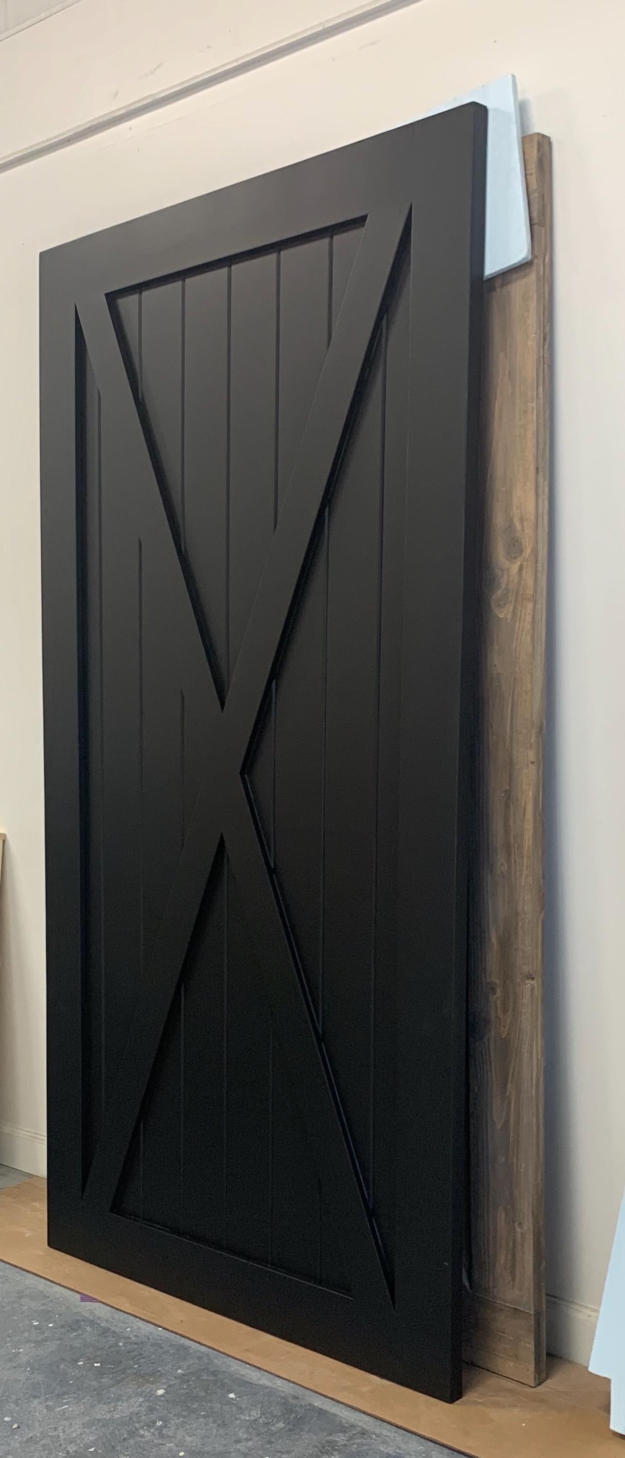 Custom Built Full X Sliding Barn Door