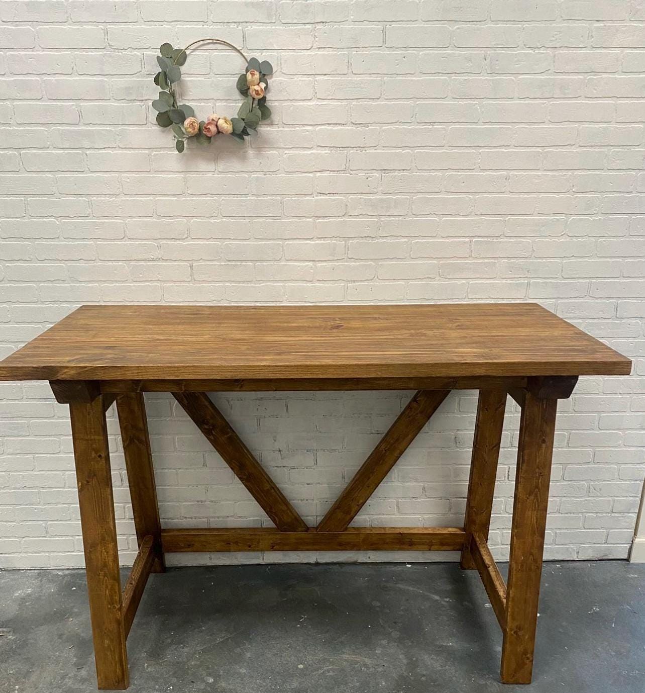 Custom Console Table, Farmhouse Table