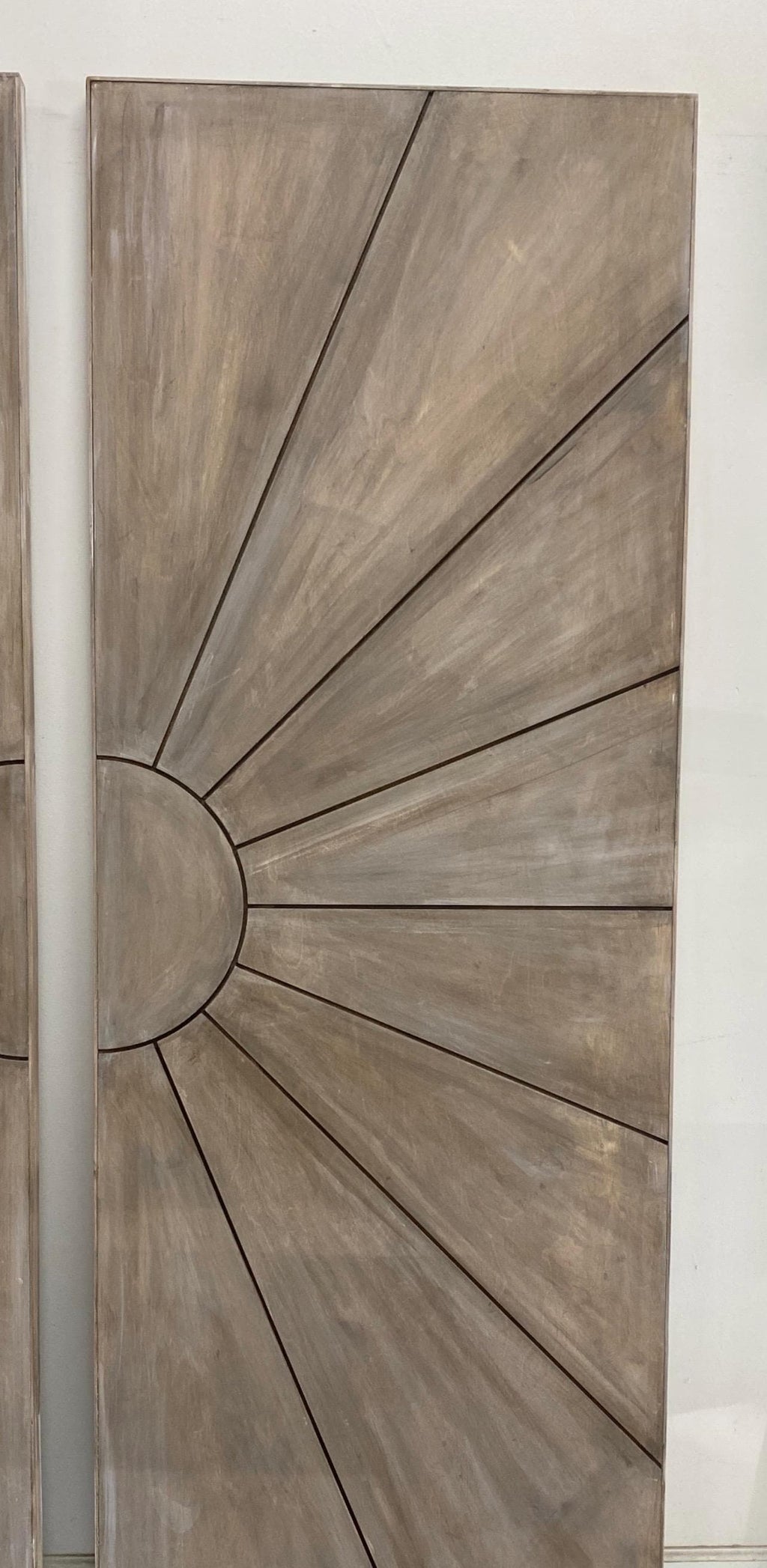 Sun Design Barn Door, Modern Wood Door