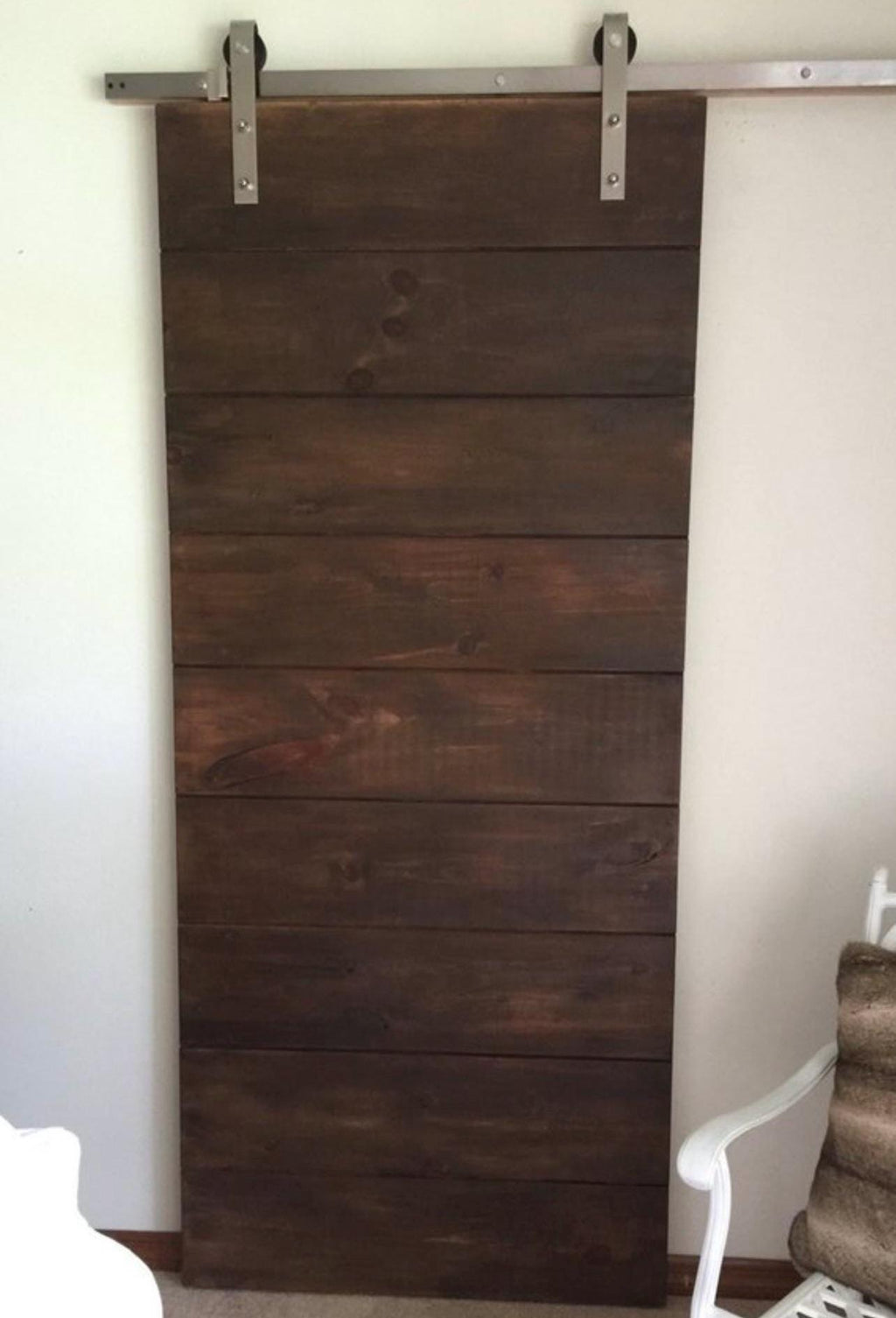 Custom Horizontal Plank Sliding Barn Door