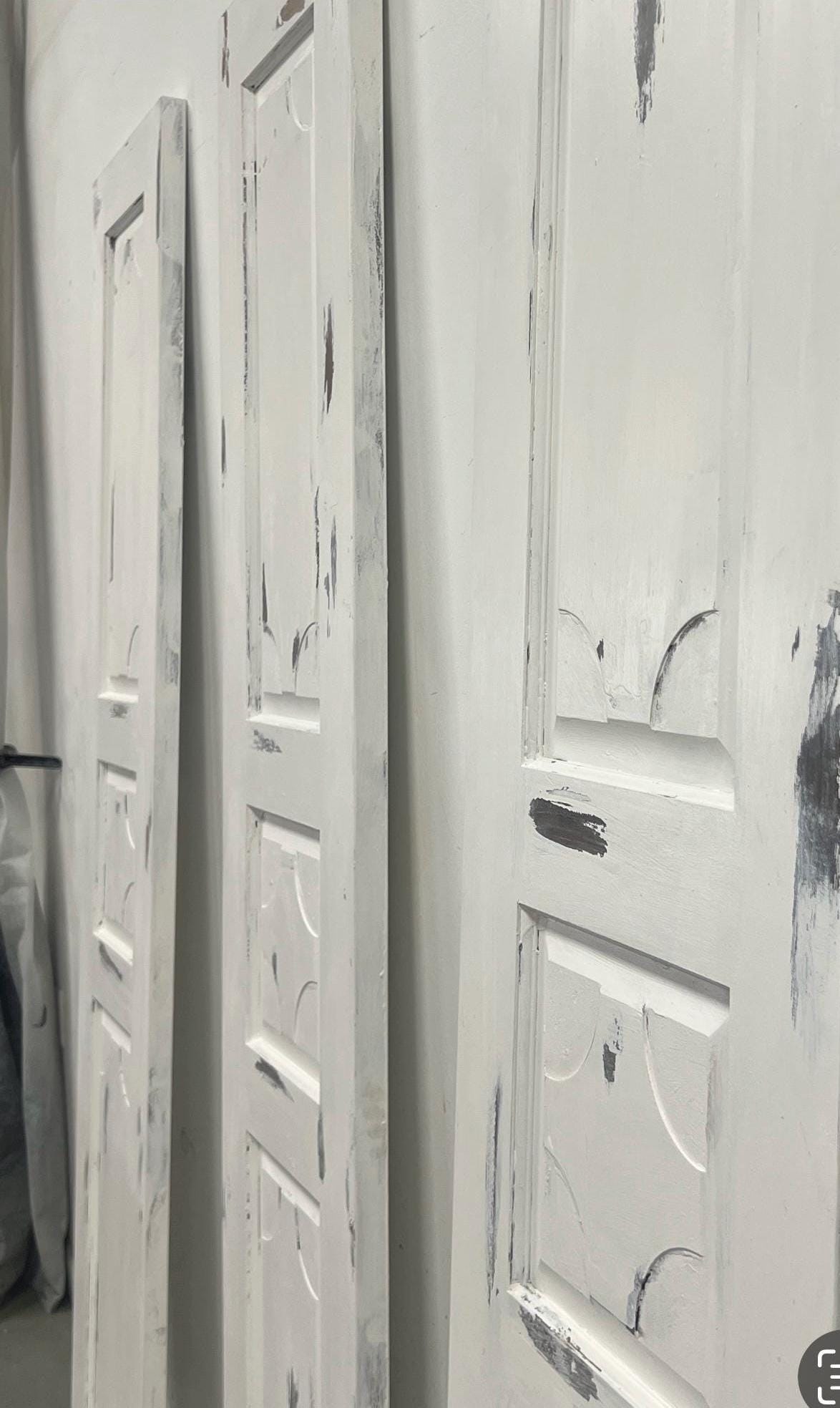 Custom Vintage Style Barn Door, Hand Painted Replica