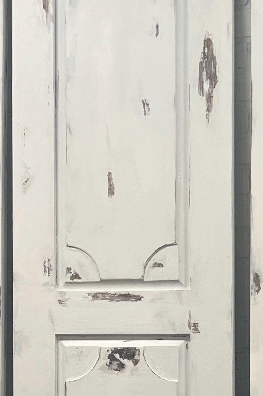Custom Vintage Style Barn Door, Hand Painted Replica