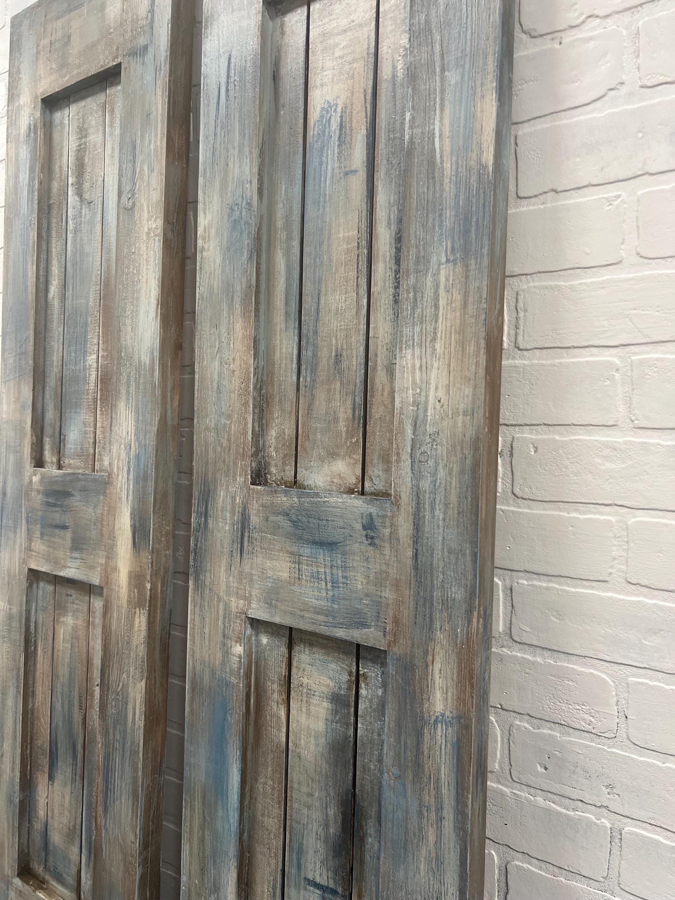 Custom Painted Pantry Doors, French Country Style