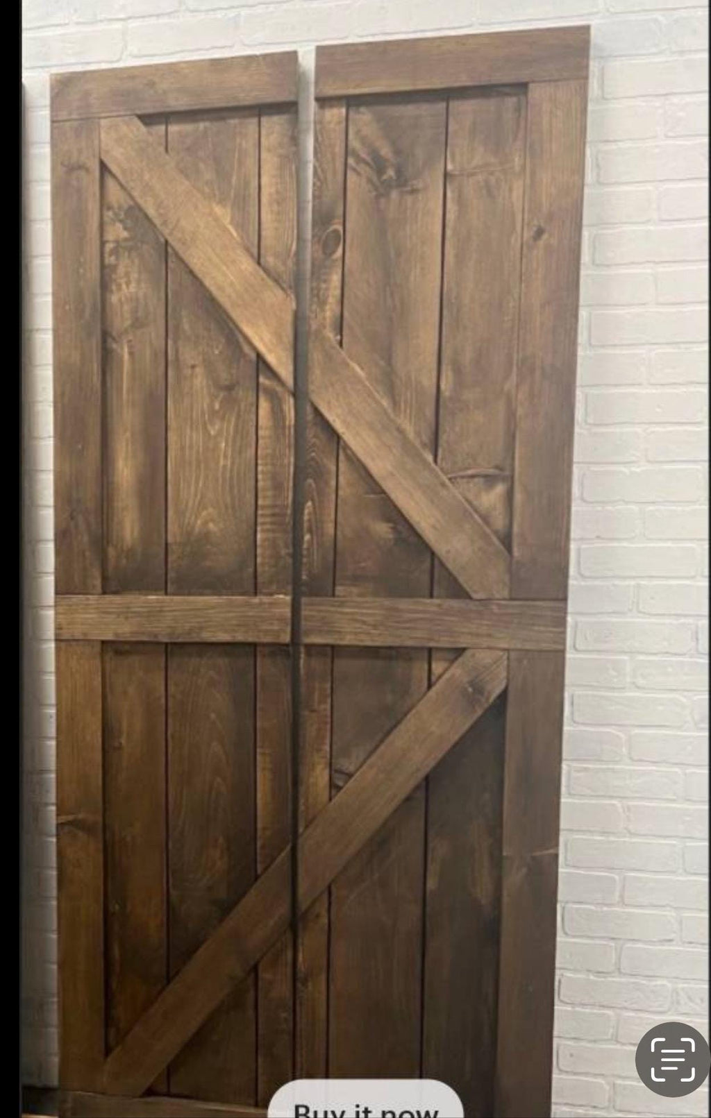 Custom Bi-Fold Barn Door, Pantry Door