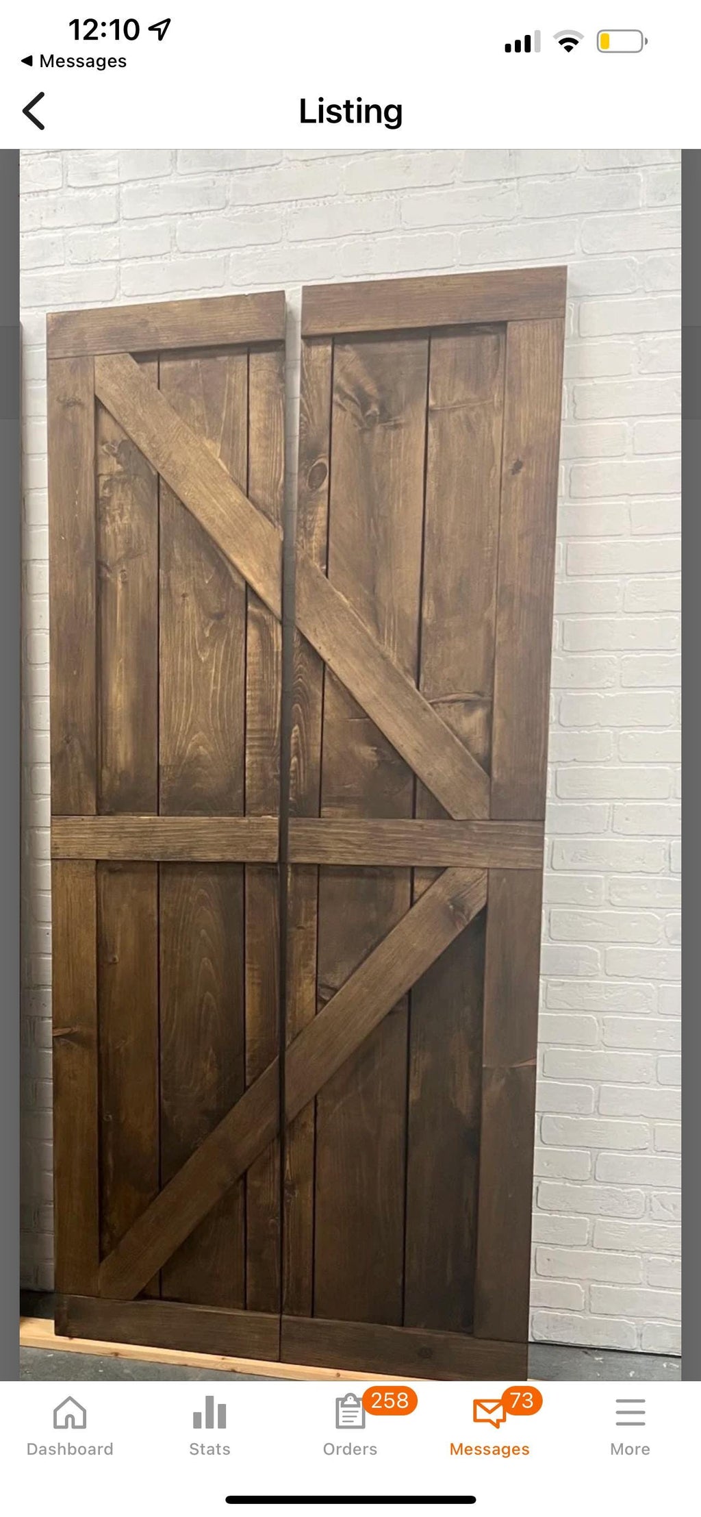 Custom Bi-Fold Barn Door, Pantry Door