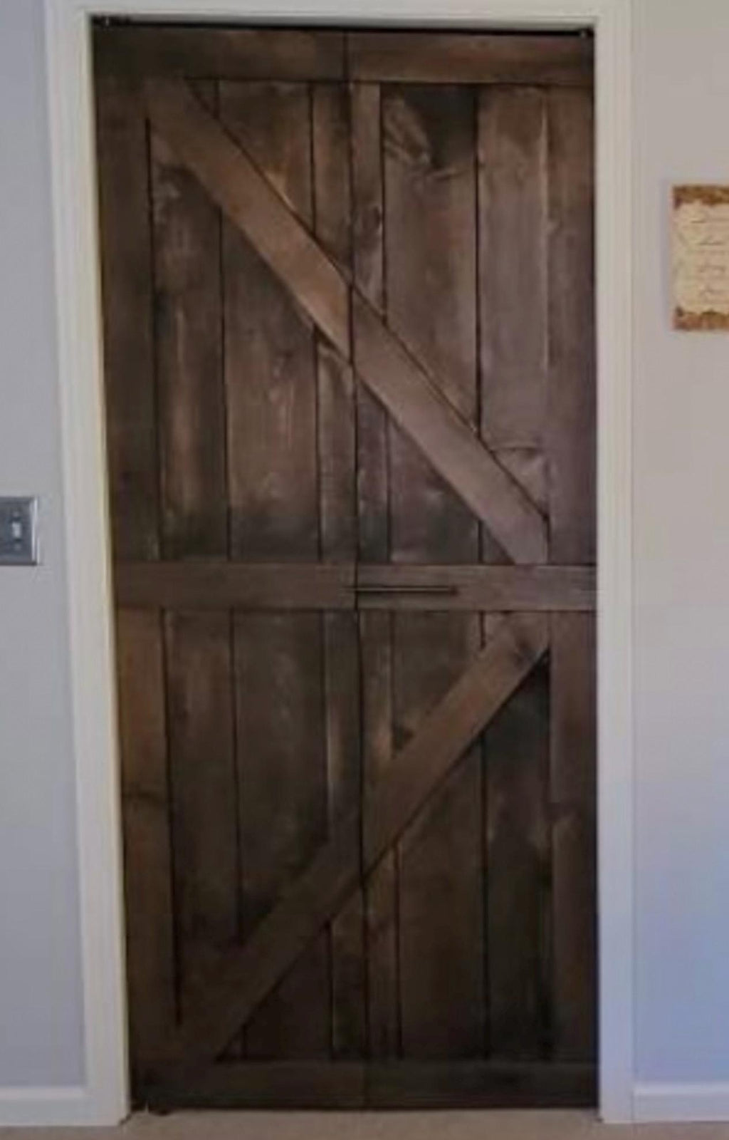 Custom Bi-Fold Barn Door, Pantry Door