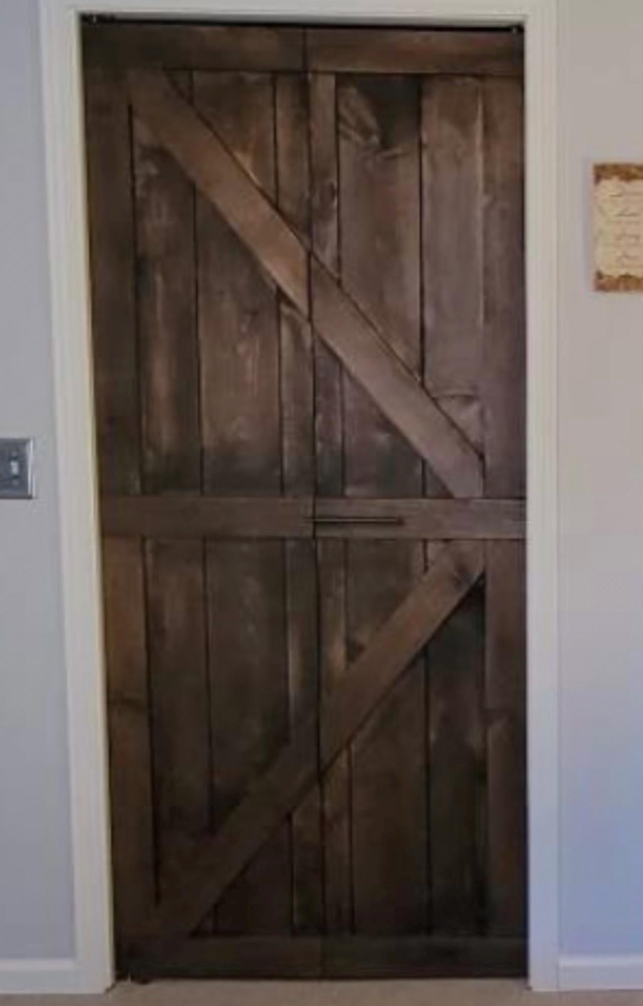 Custom Bi-Fold Barn Door, Pantry Door