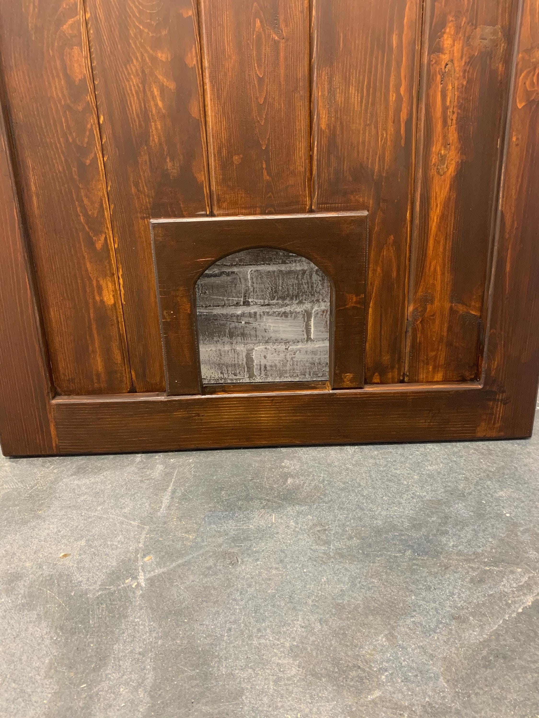 Custom Baby Gate Barn Door Pet Door