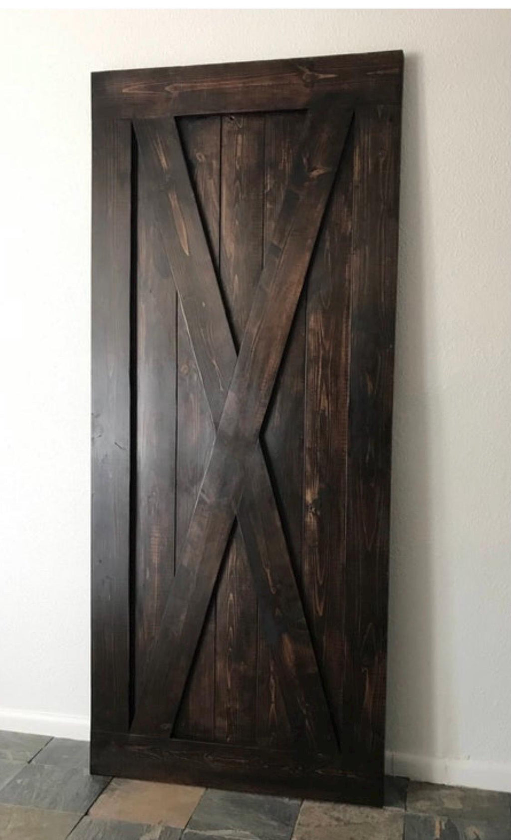 Custom Built Full X Sliding Barn Door