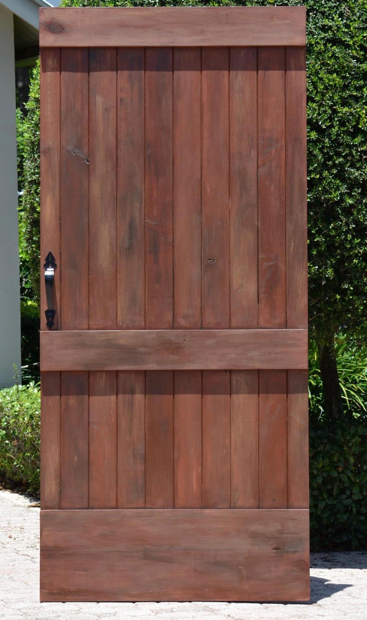 Custom Farmhouse Plank Barn Door