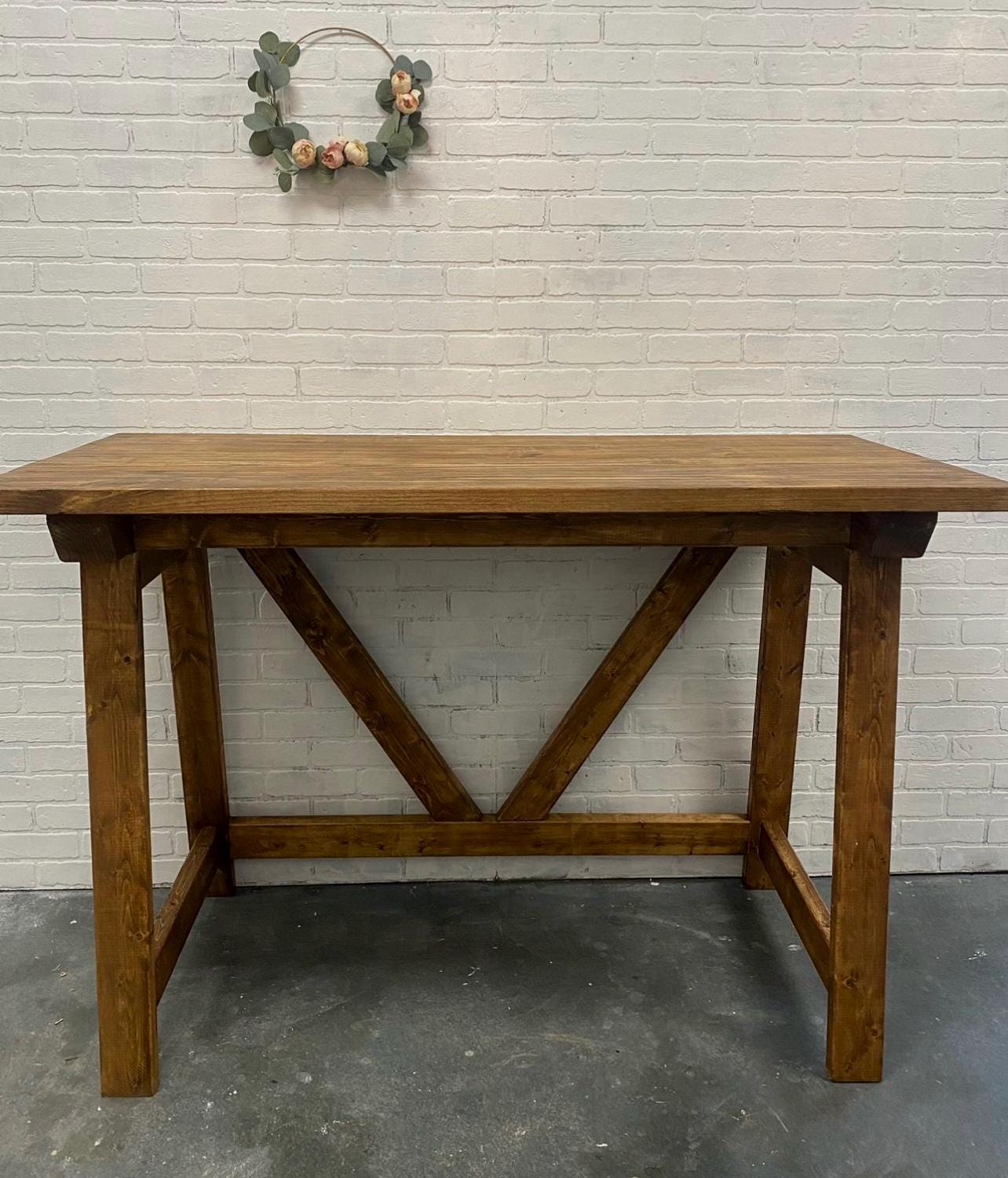 Custom Console Table, Farmhouse Table