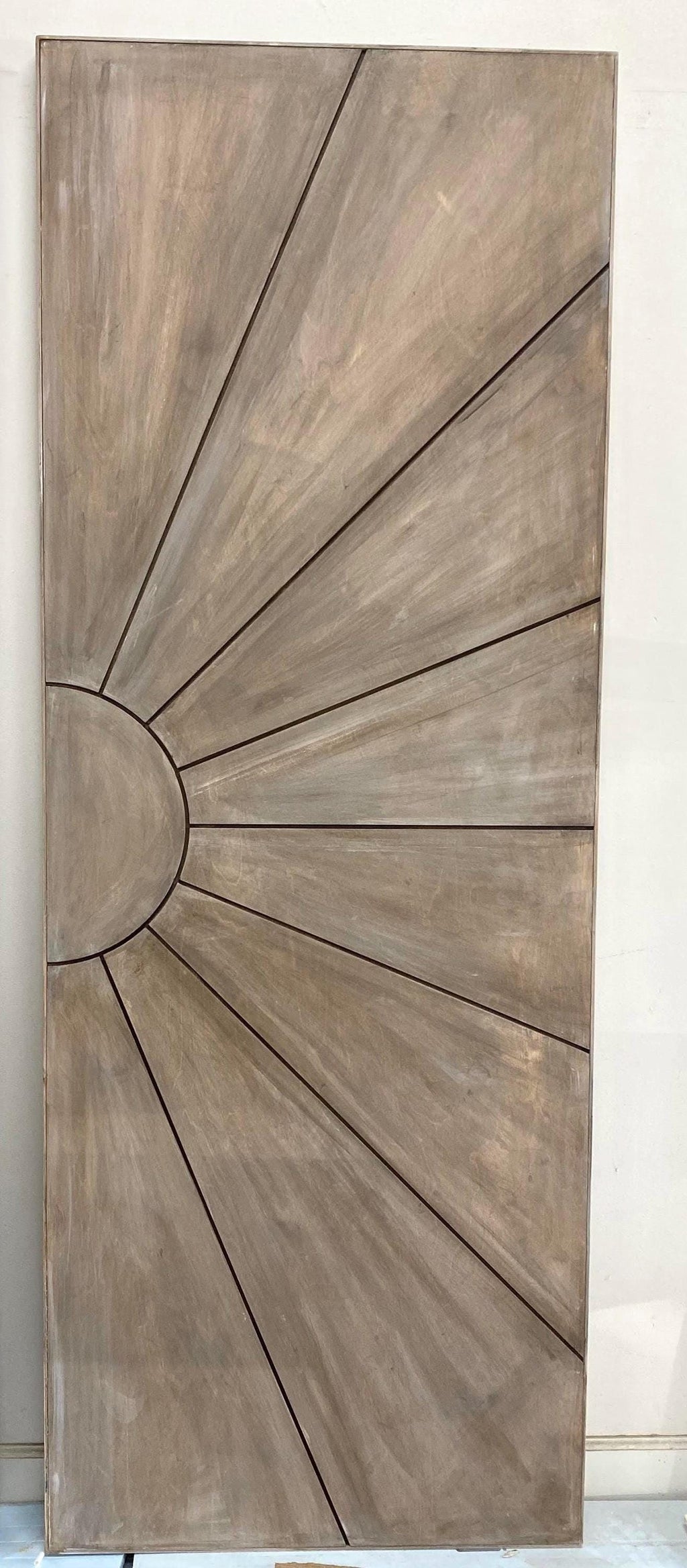 Sun Design Barn Door, Modern Wood Door