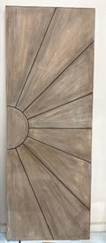 Sun Design Barn Door, Modern Wood Door