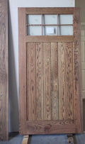 Craftsman Glass Window Door