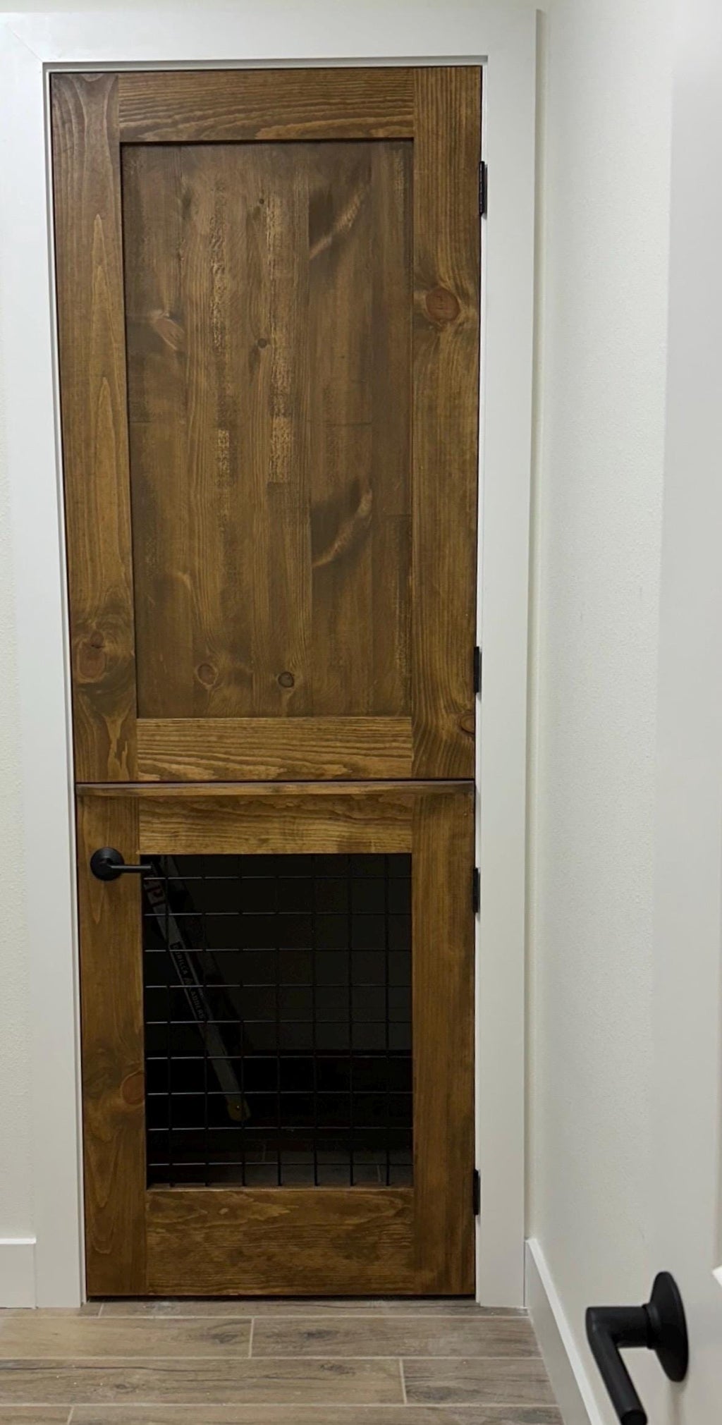 Custom Dutch Door, Half Door