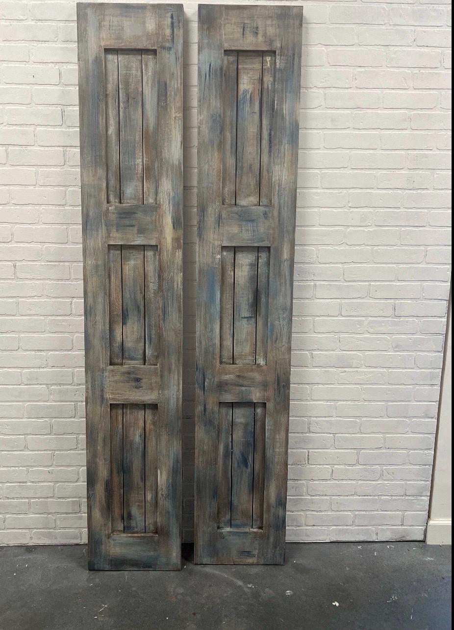 Custom Painted Pantry Doors, French Country Style