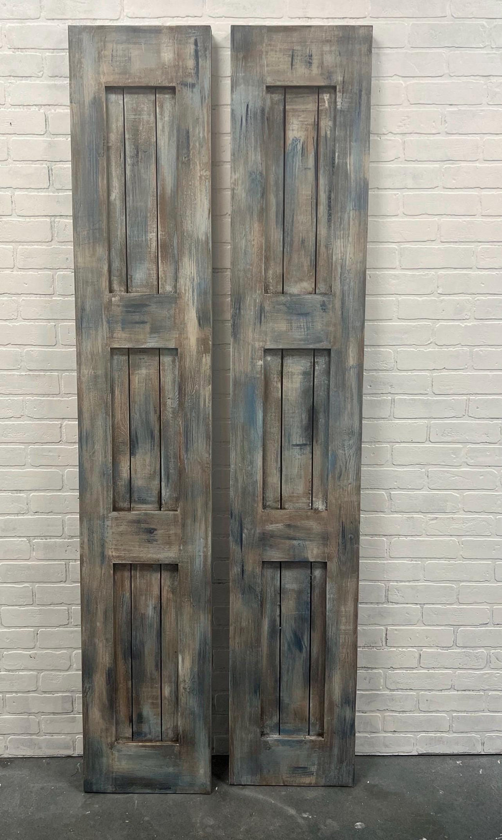Custom Painted Pantry Doors, French Country Style