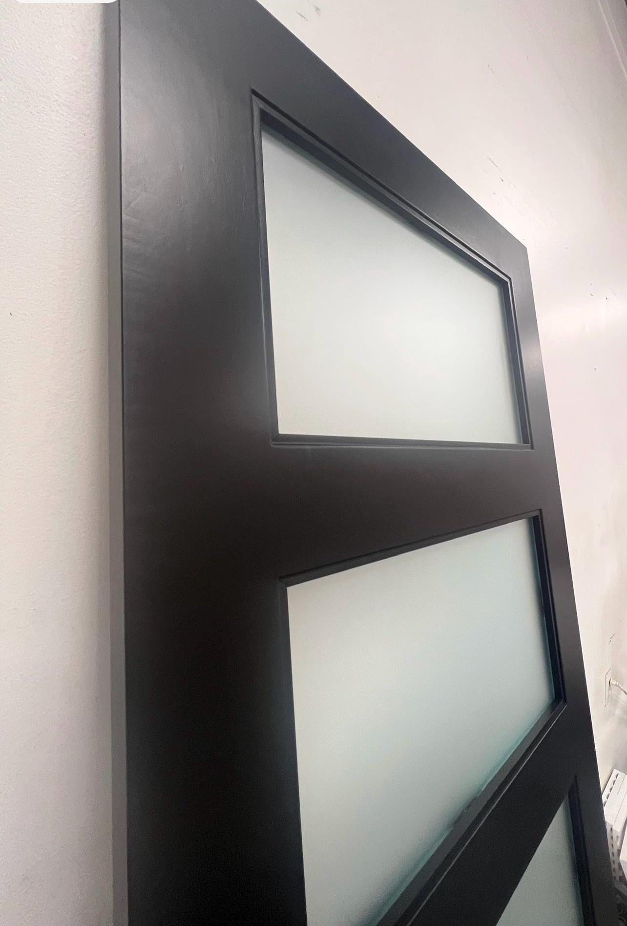Custom Modern Glass Door, Hinged or Pocket Door