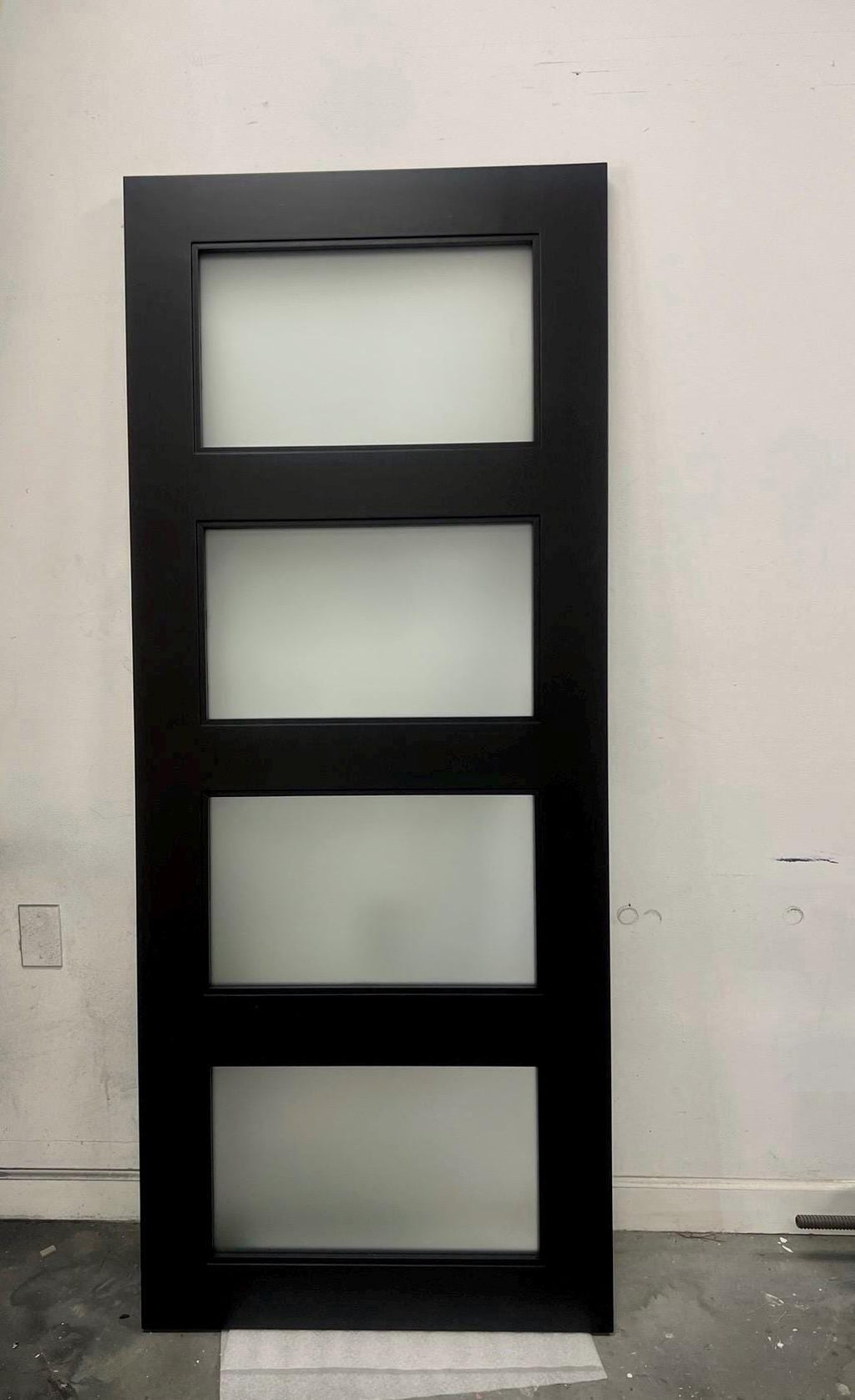 Custom Modern Glass Door, Hinged or Pocket Door