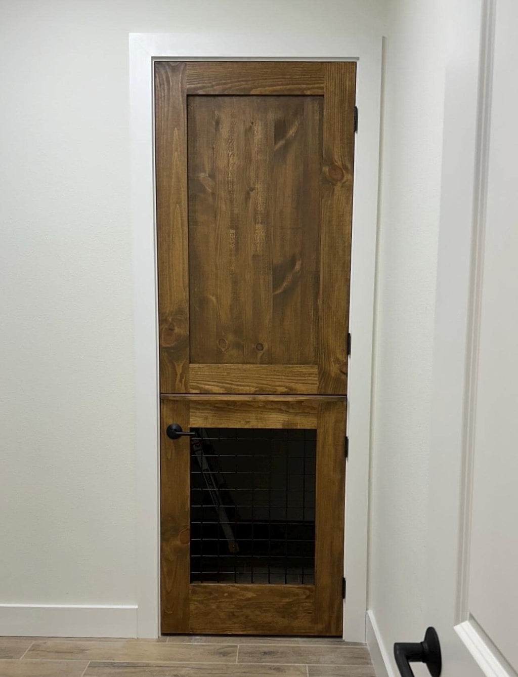 Custom Dutch Door, Half Door