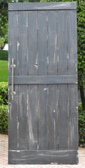 Gray Barn Door, Vertical Plank, Farmhouse Style