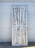 British Brace Barn Door, Shabby Chic Bi-fold, Hinged